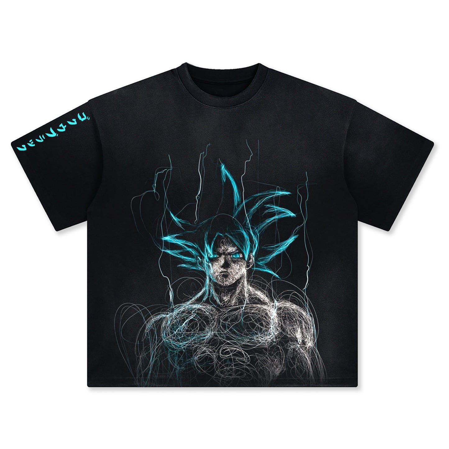 Unisex Anime Inspired Vintage T-Shirt