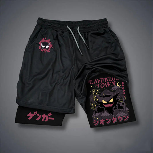 Unisex Casual Anime Streetwear Shorts