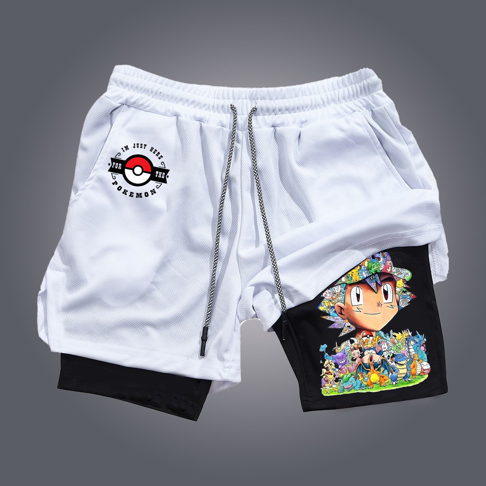 Unisex Casual Anime Streetwear Shorts