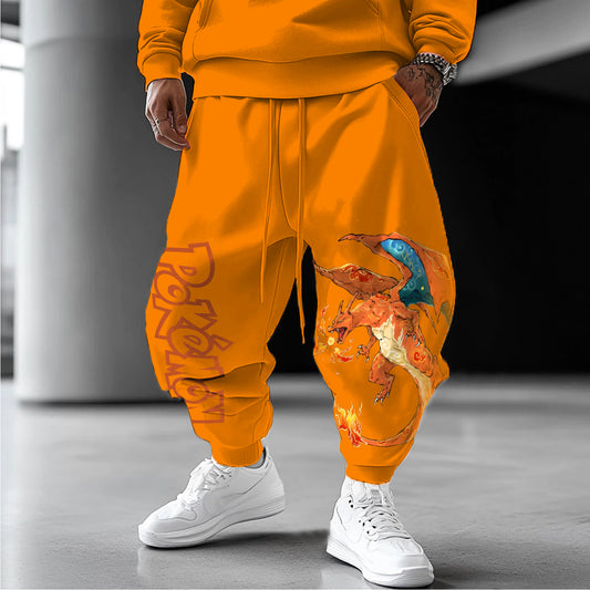 Unisex  Casual Anime Streetwear Pants-comicclothing