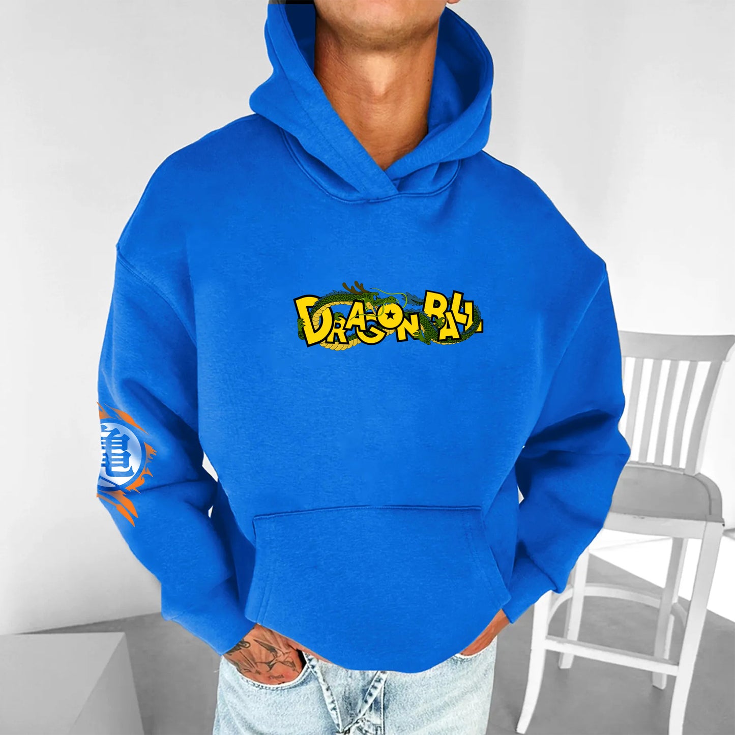 Unisex Anime Graphic Streetwear Vintage Hoodie