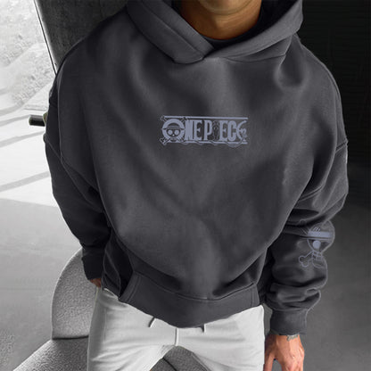 Unisex Anime Graphic Streetwear Vintage Hoodie-Anime x kingdom