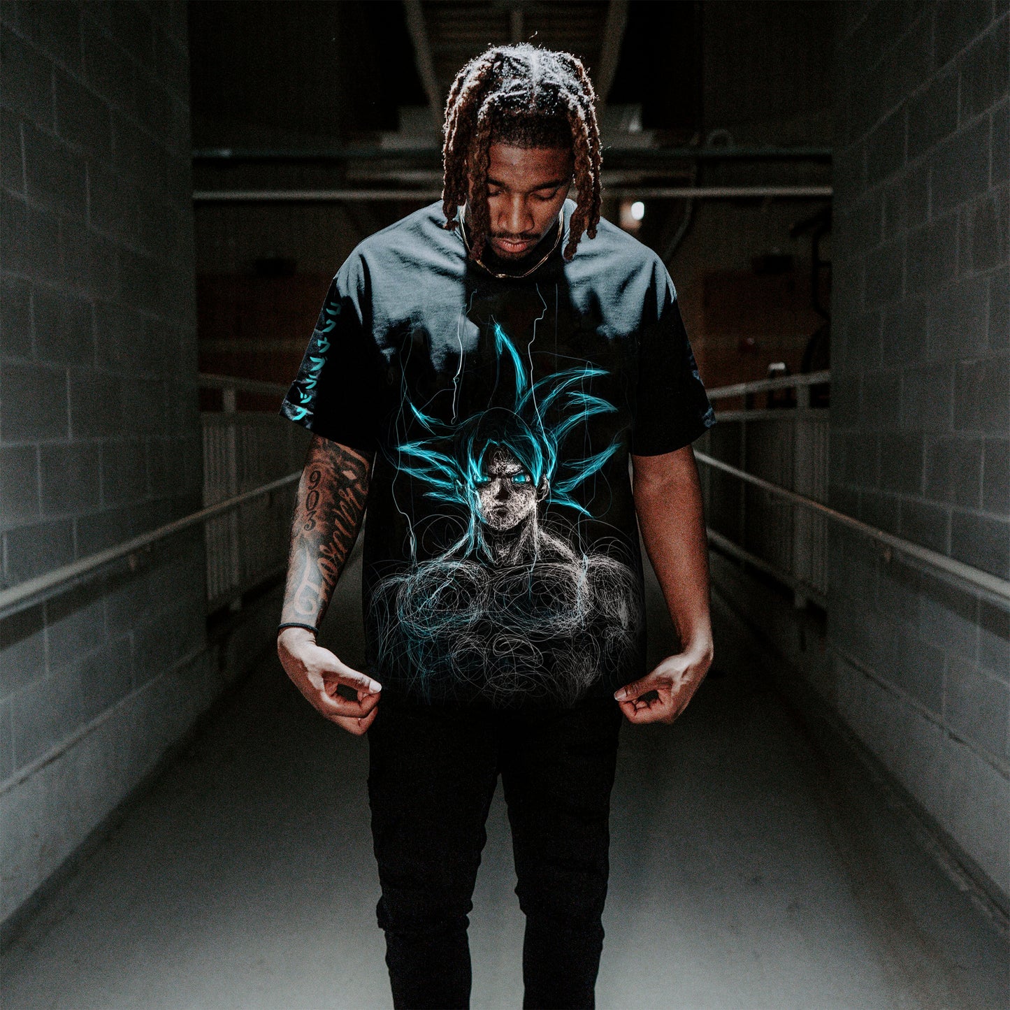 Unisex Anime Inspired Vintage T-Shirt