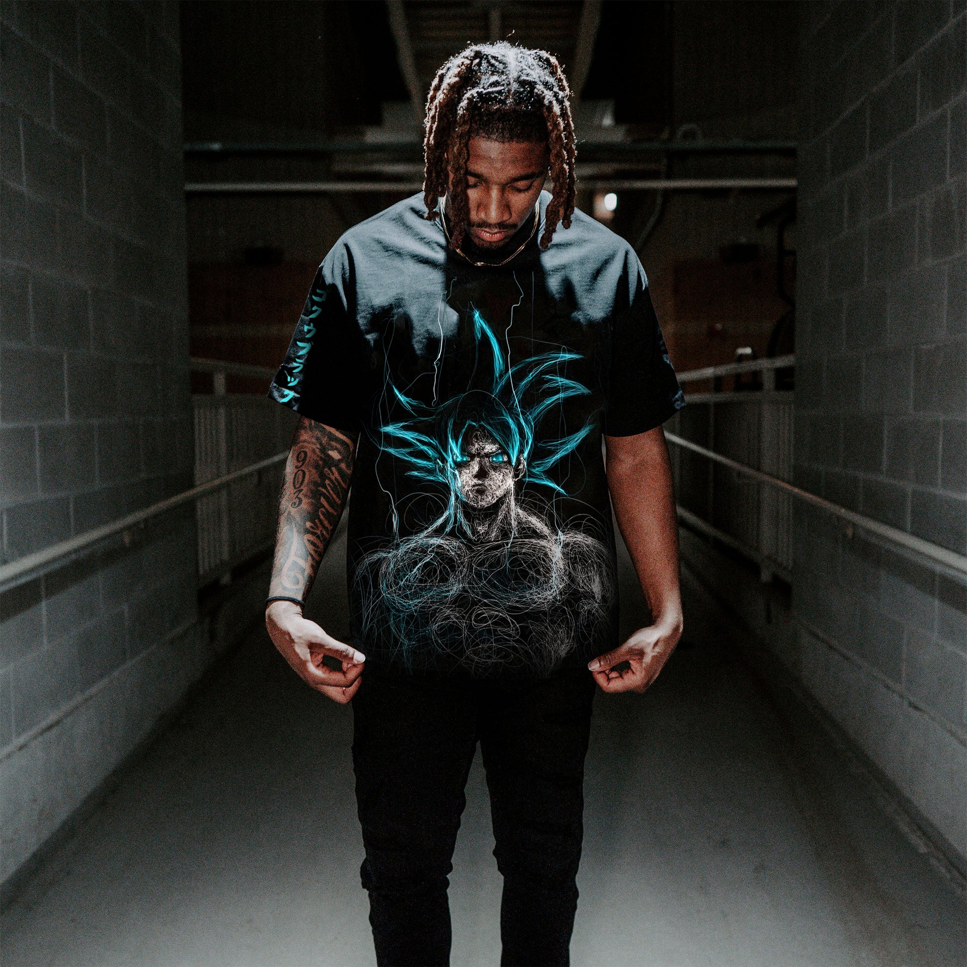 Unisex Anime Inspired Vintage T-Shirt