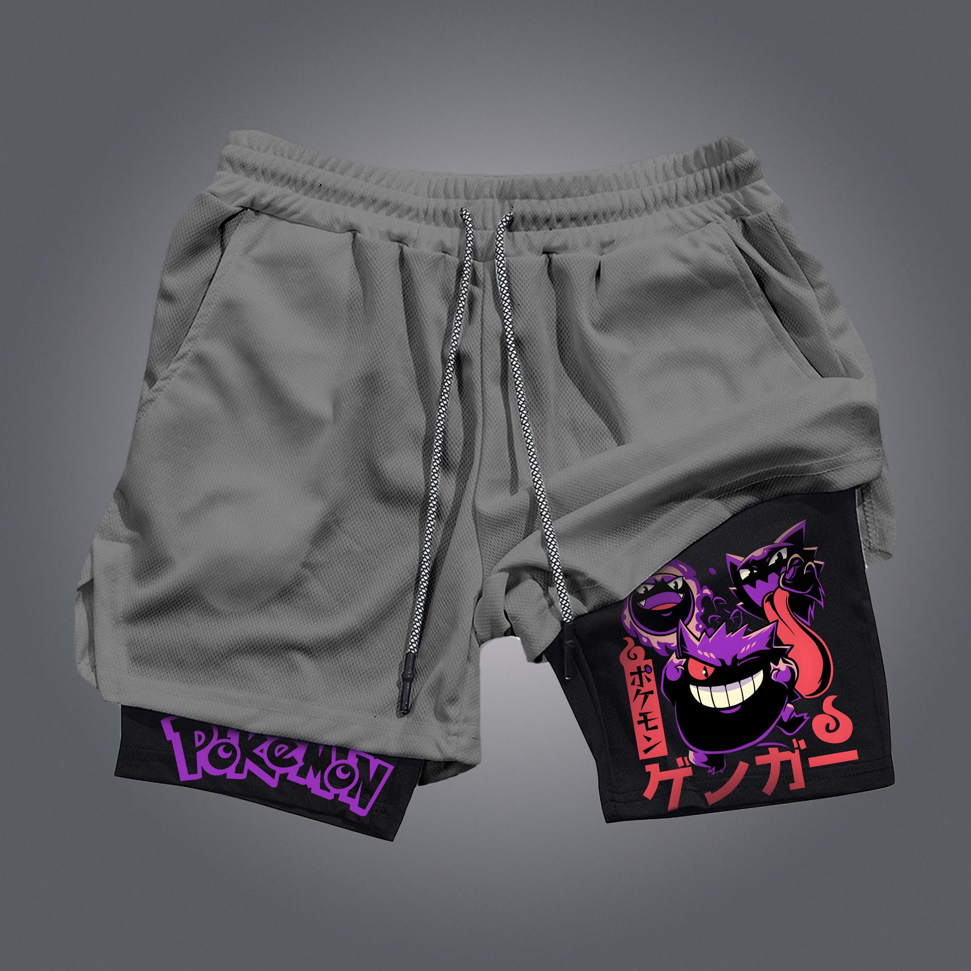 Unisex Casual Anime Streetwear Shorts-Anime x kingdom