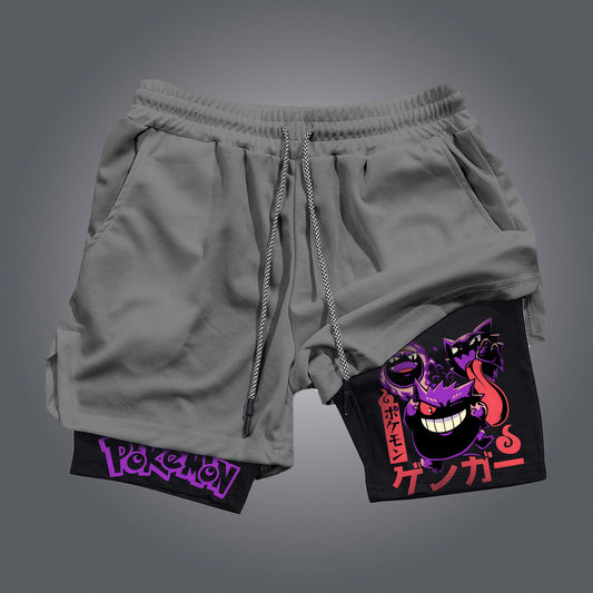 Unisex Casual Anime Streetwear Shorts-Anime x kingdom