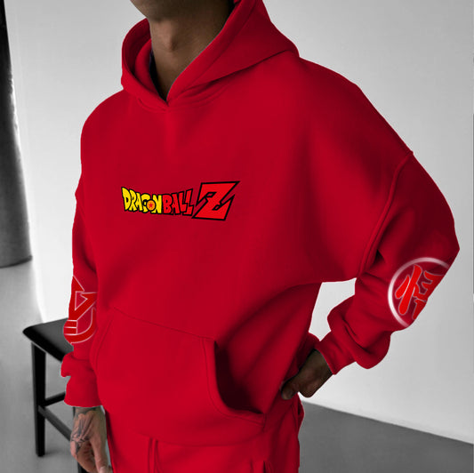 Unisex Anime Graphic Streetwear Vintage Hoodie