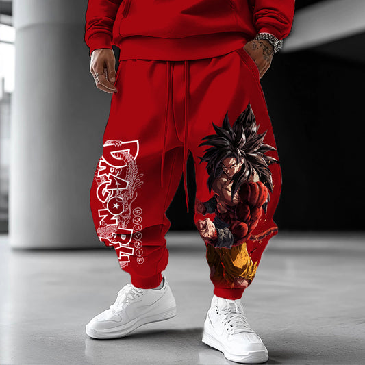 Unisex Casual Anime Streetwear Pants