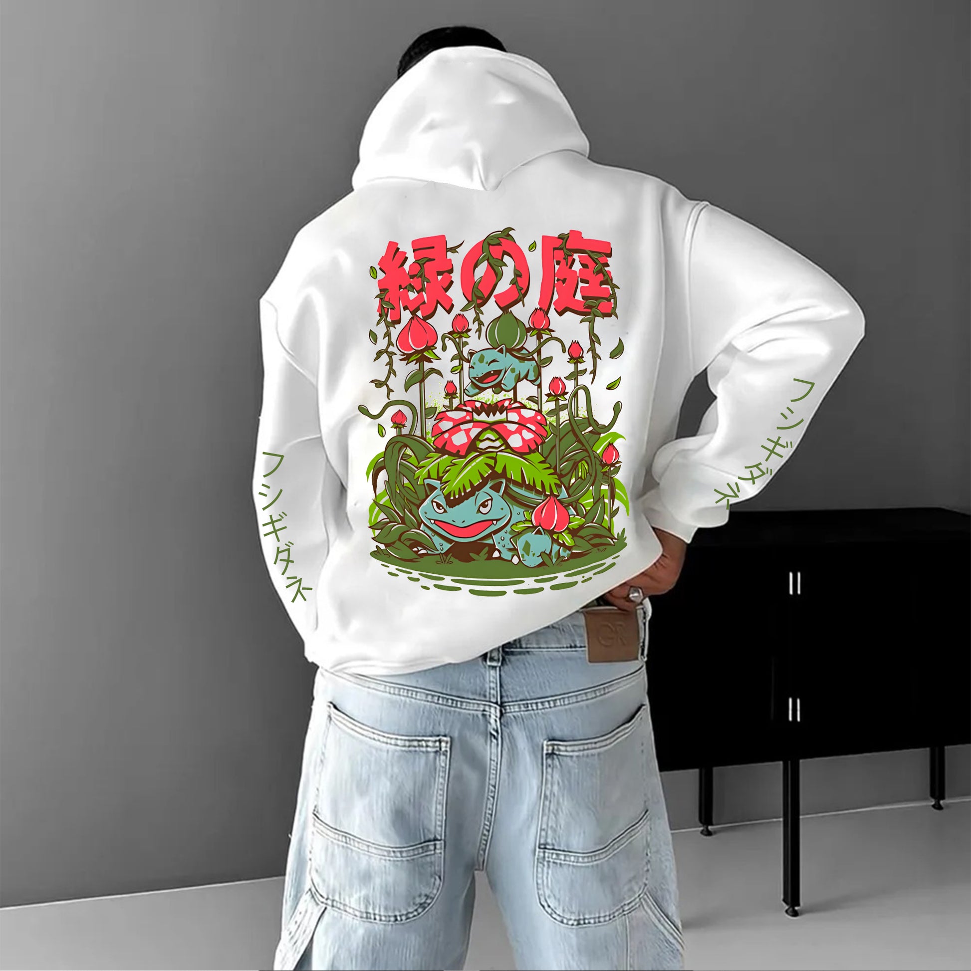 Unisex Anime Graphic Streetwear Vintage Hoodie