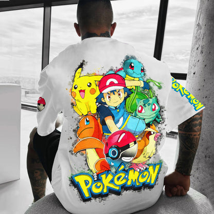 Unisex Anime Inspired Vintage T-Shirt