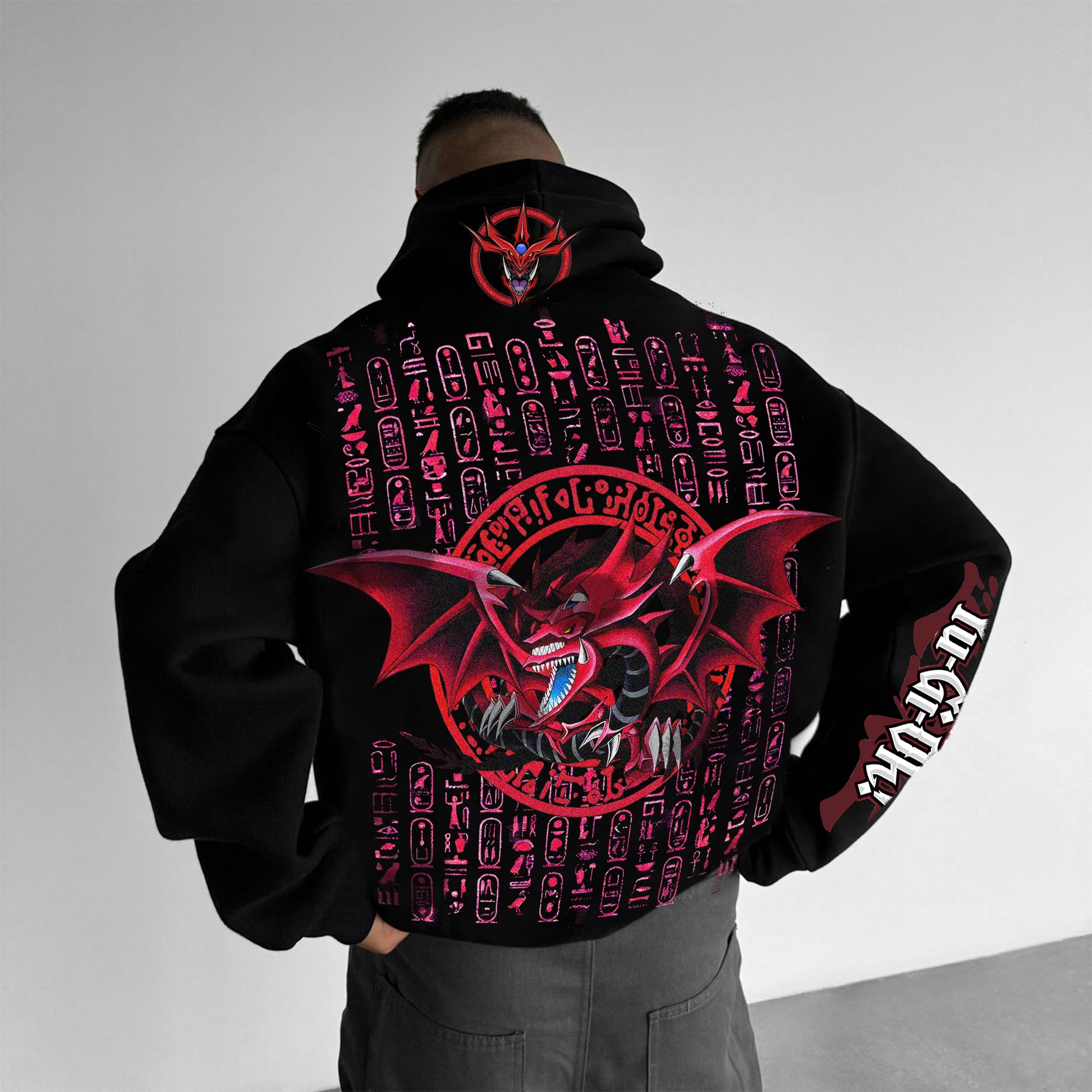 Unisex  “Yu-Gi-Oh！”   Anime Style Retro Hoodie