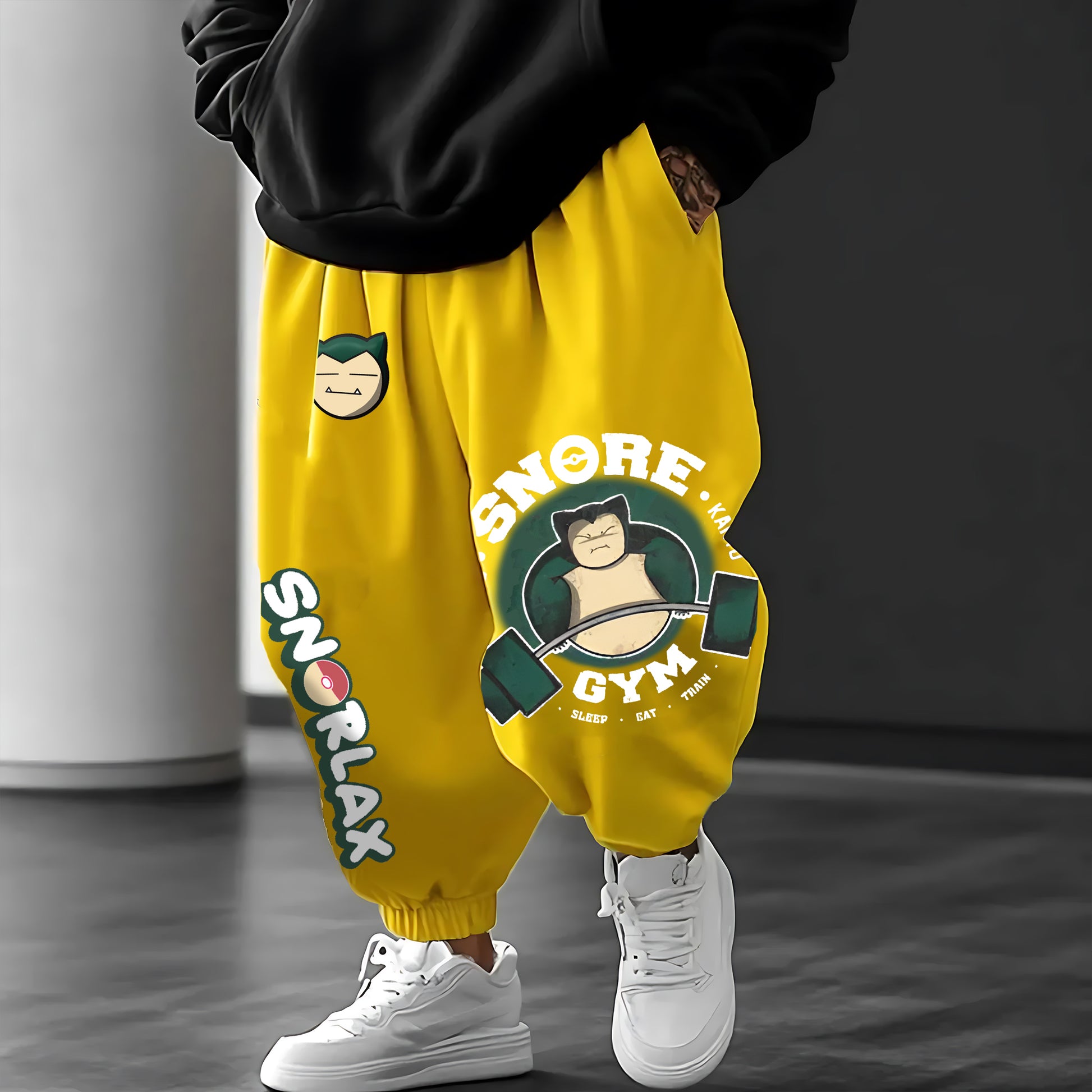 Unisex Casual Anime Streetwear Pants