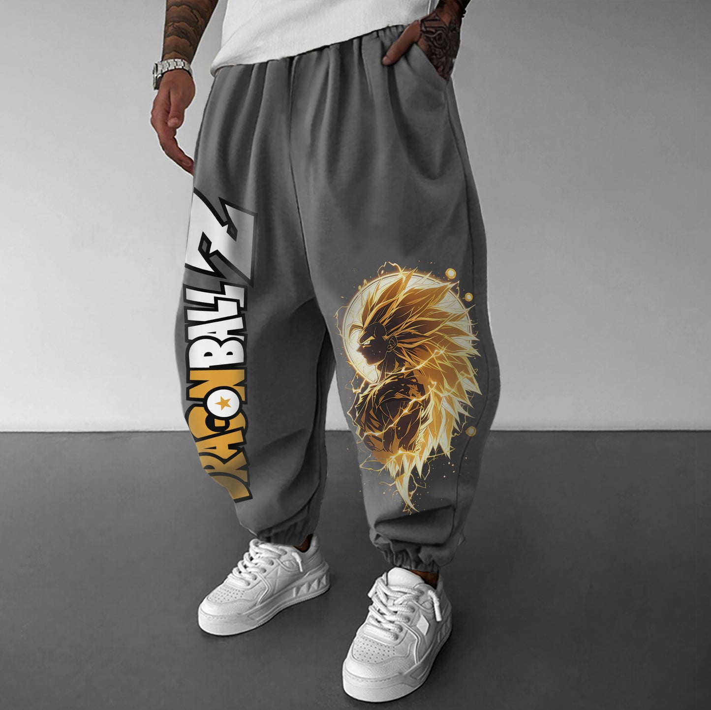Unisex Casual Anime Streetwear Pants