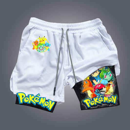 Unisex Casual Anime Streetwear Shorts