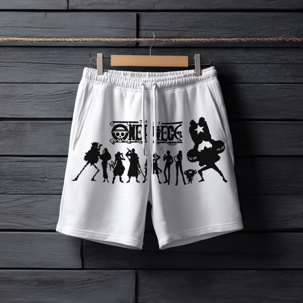 Stylish Graphic Print Shorts For Men-comicclothing