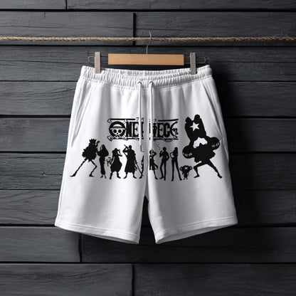 Stylish Graphic Print Shorts For Men-comicclothing