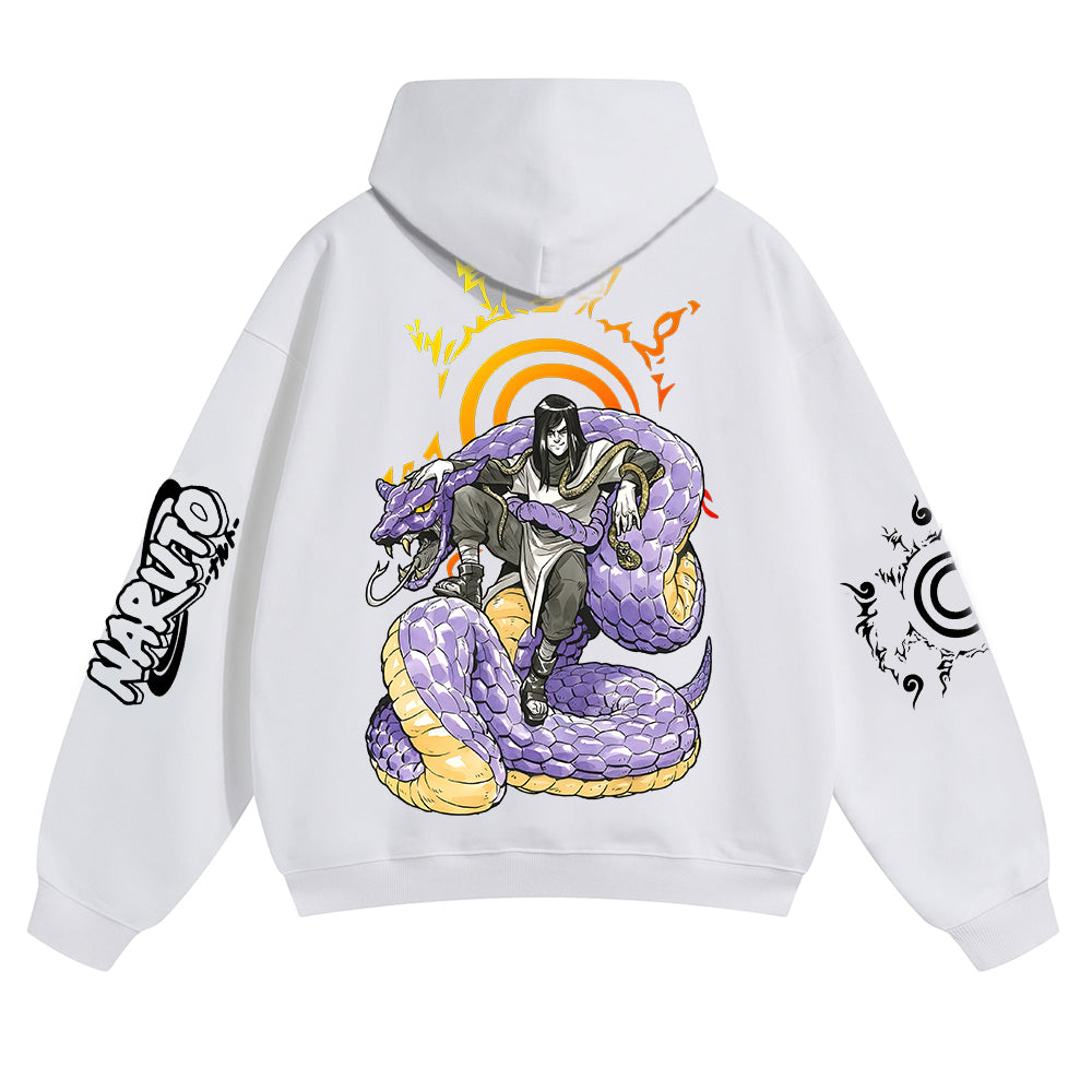 Oversized Unisex Anime   Anime “Anime”  Print Hoodie-comicclothing