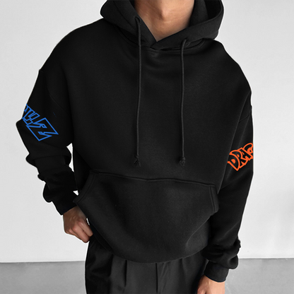 Unisex Anime Graphic Streetwear Vintage Hoodie