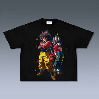 Unisex Anime Graphic Streetwear Vintage T-shirt