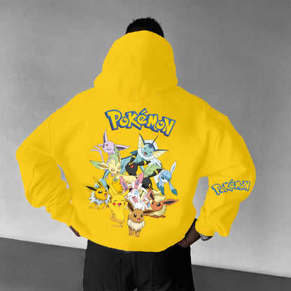Unisex Anime Graphic Streetwear Vintage Hoodie