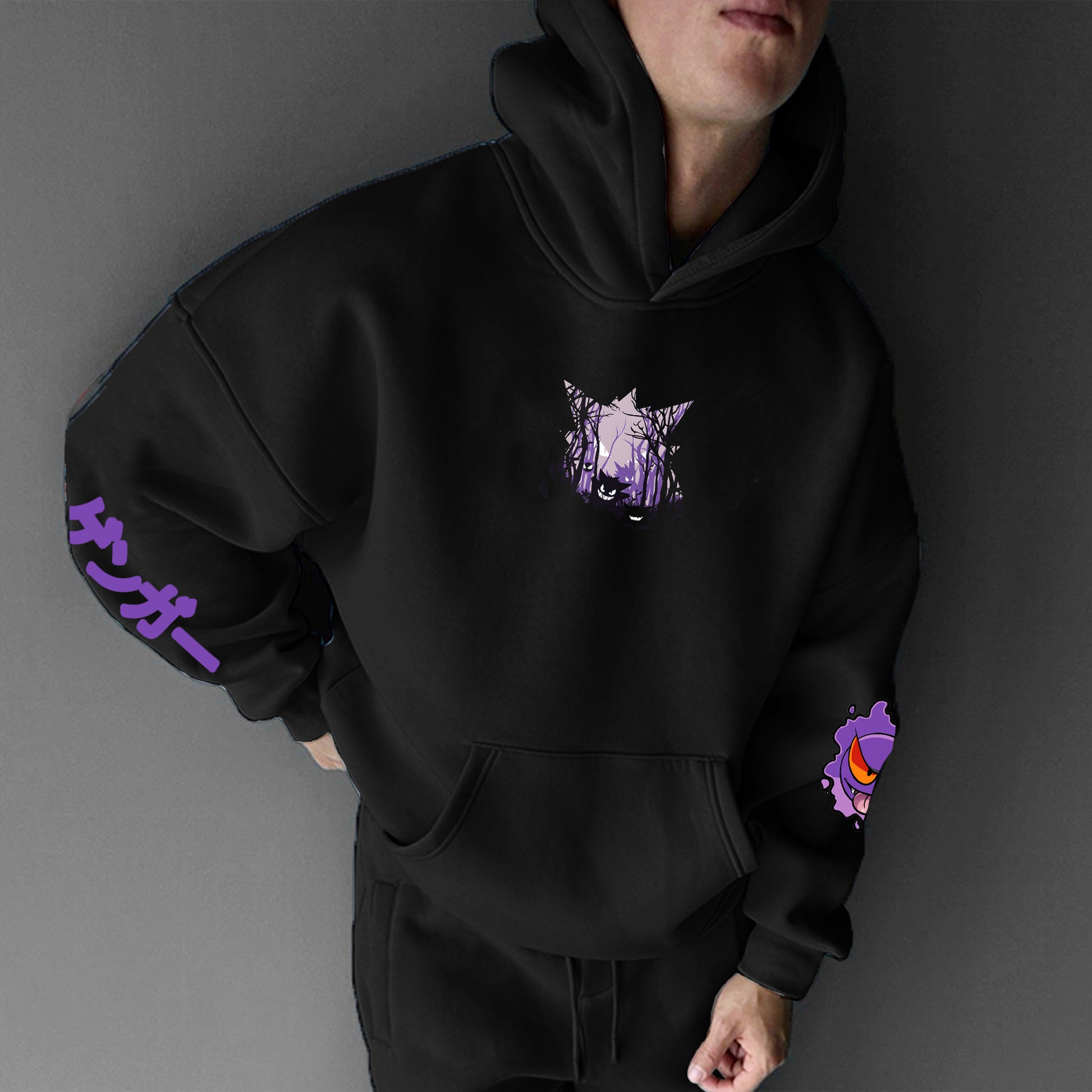 Unisex Anime Graphic Streetwear Vintage Hoodie