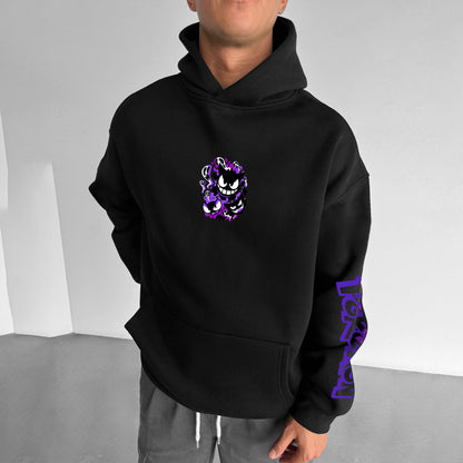 Unisex Anime Graphic Streetwear Vintage Hoodie