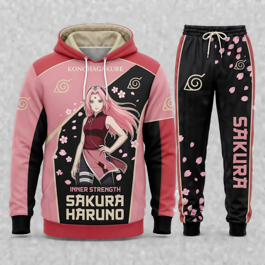Limited edition! Gifts for Fans - Hoodie  Sweatpants Set -NSAKURA