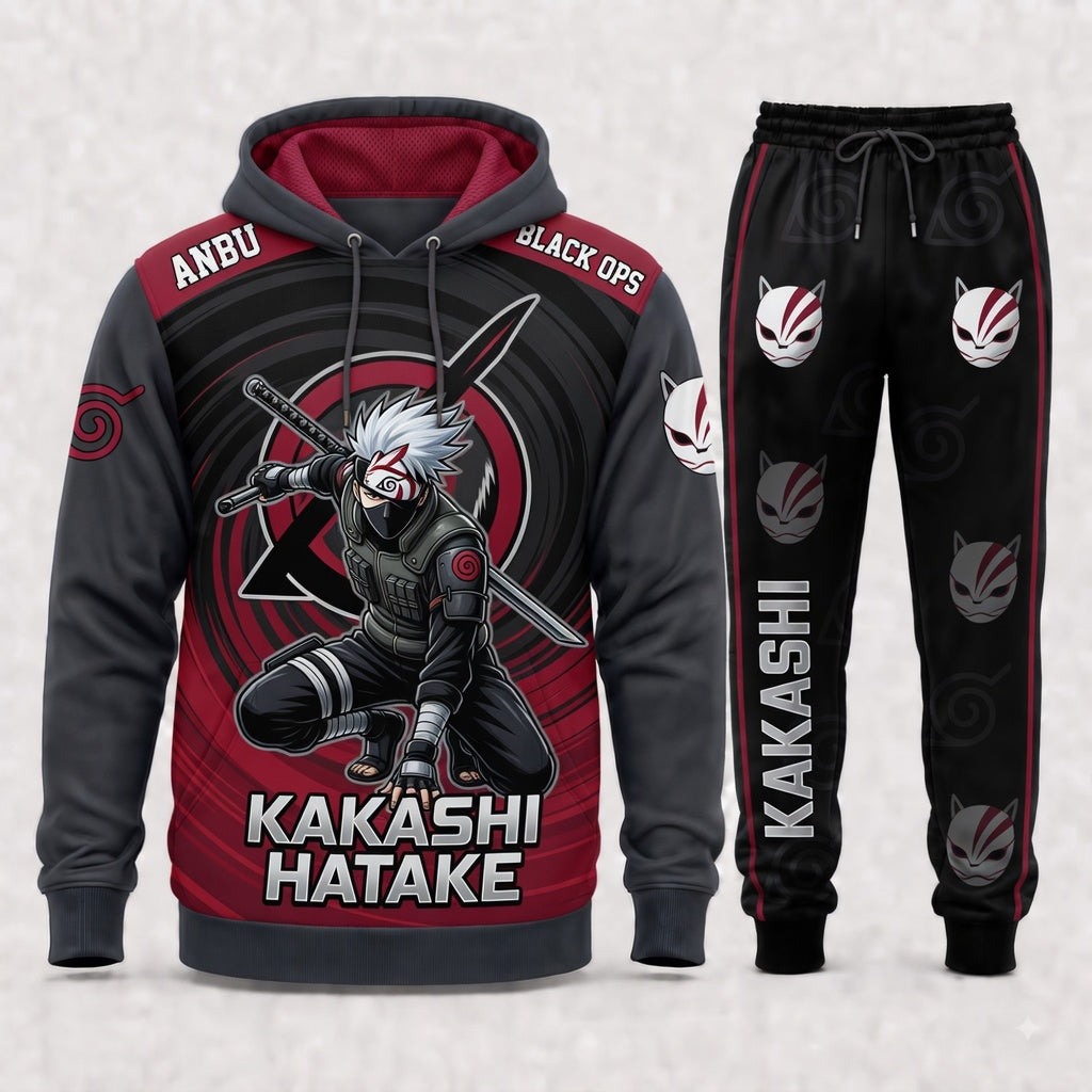 Limited edition! Gifts for Fans - Hoodie  Sweatpants Set -NKAKASHI