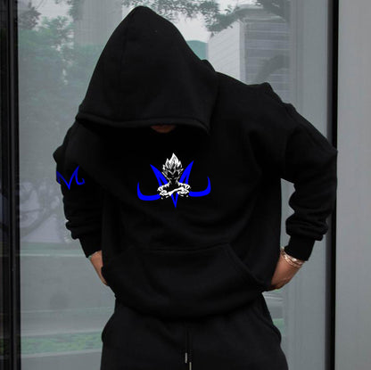 Unisex Anime Graphic Streetwear Vintage Hoodie