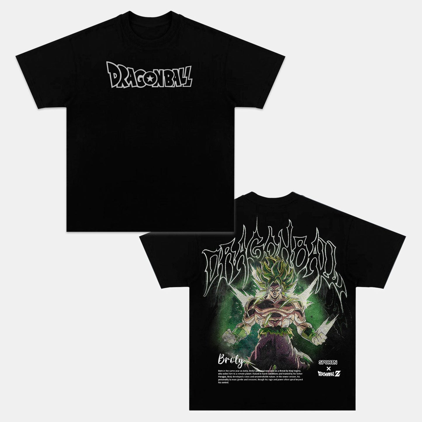 BROLY VINTAGE OVERSIZED TEE | DRAGON BALL Z-comicclothing