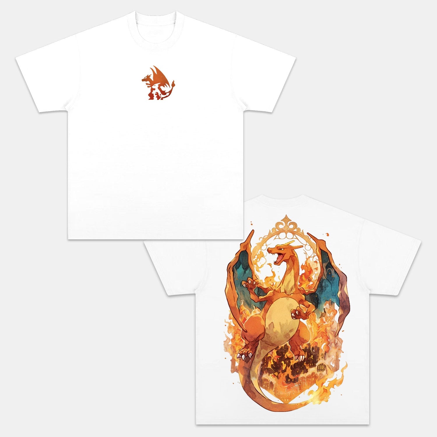 CHARIZARD VINTAGE TEE丨POKÉMON-comicclothing