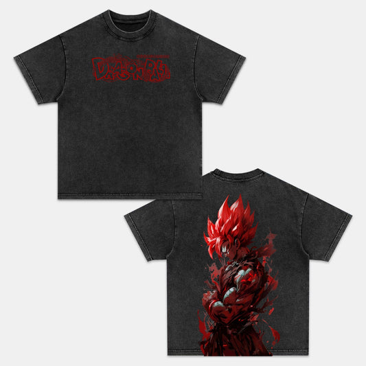 Unisex Anime Inspired Vintage T-Shirt-comicclothing
