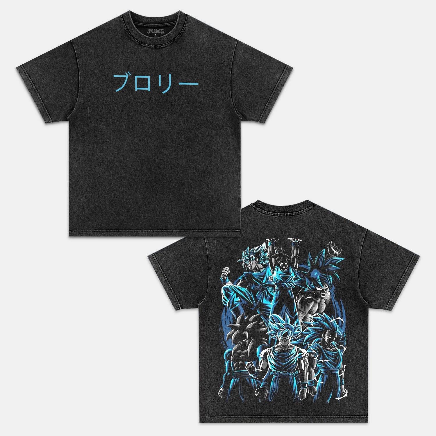 UNISEX ANIME INSPIRED VINTAGE TEE -comicclothing