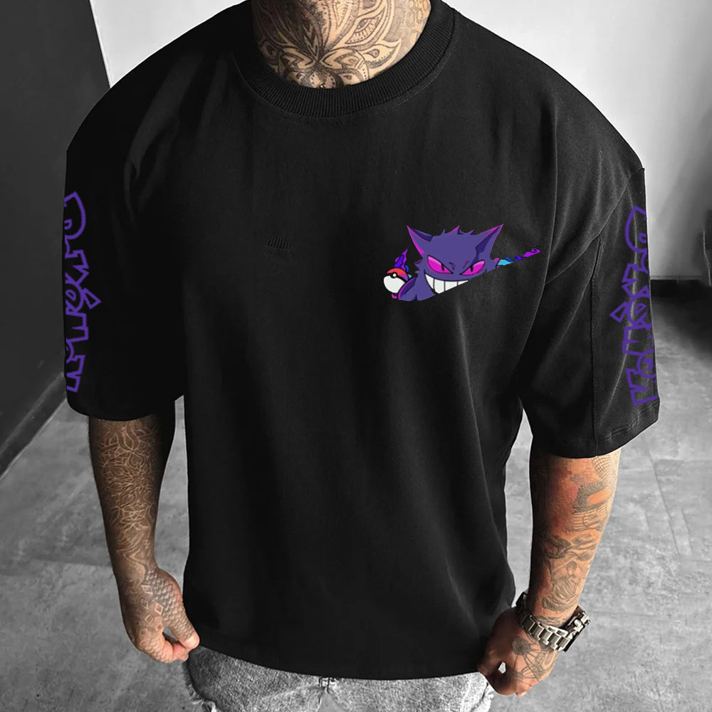 Unisex Anime Inspired Vintage T-Shirt