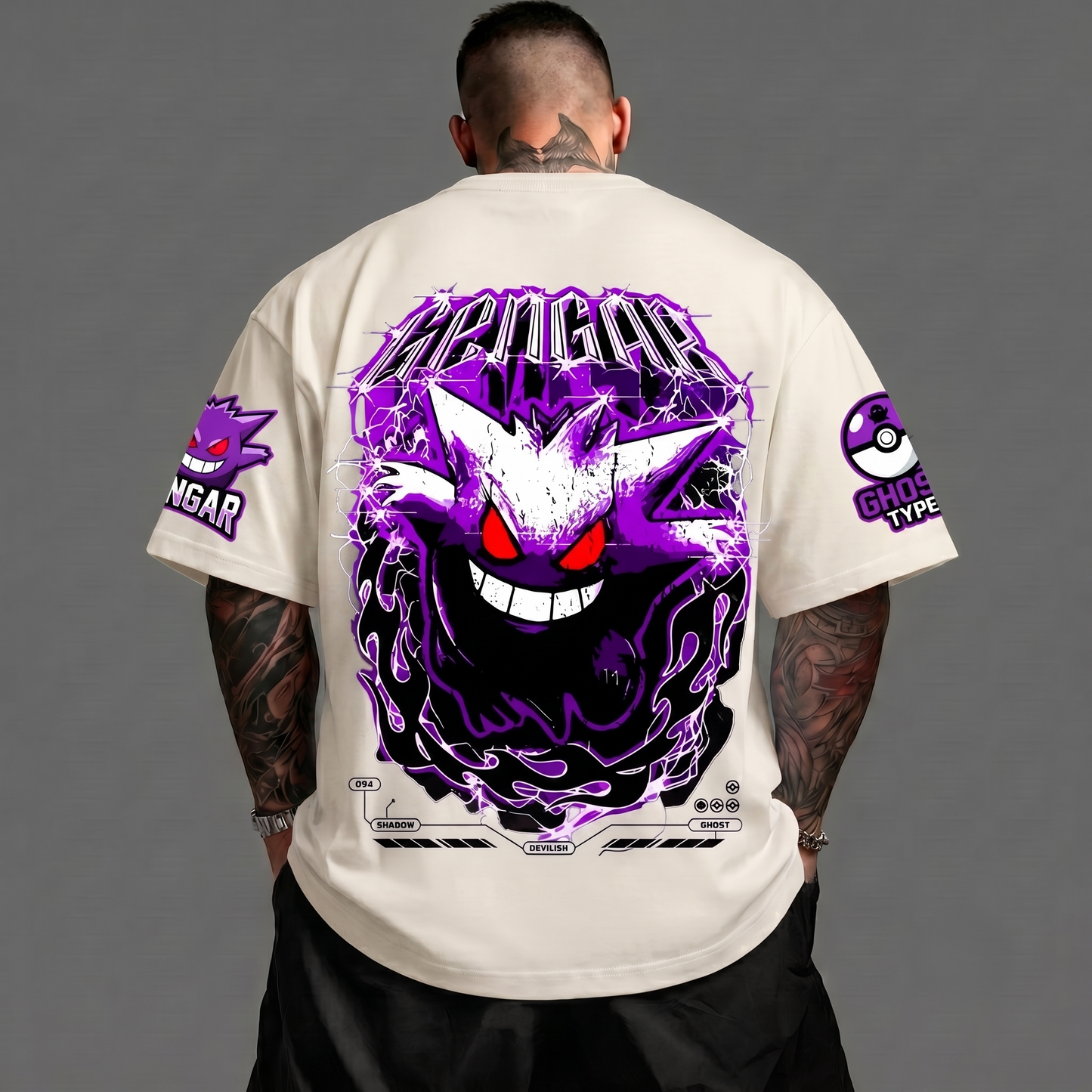 Pokémon Unisex Anime Inspired Vintage T-Shirt