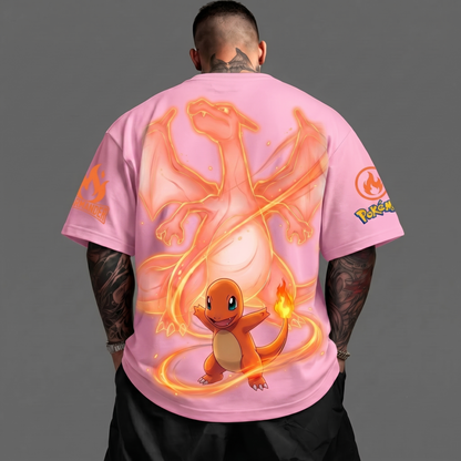 Pokémon Unisex Anime Inspired Vintage T-Shirt