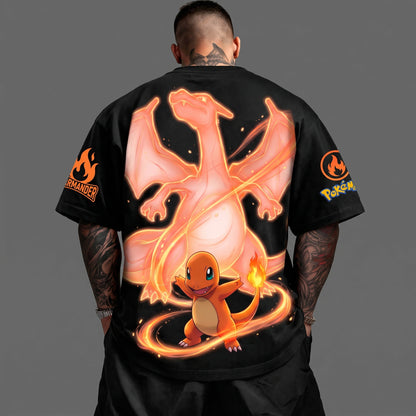 Pokémon Unisex Anime Inspired Vintage T-Shirt