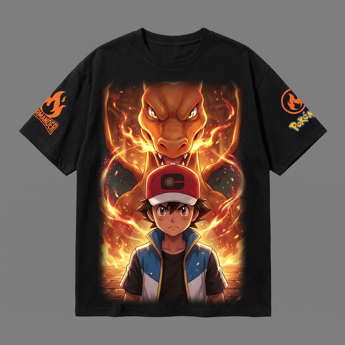Pokémon Unisex Anime Inspired Vintage T-Shirt