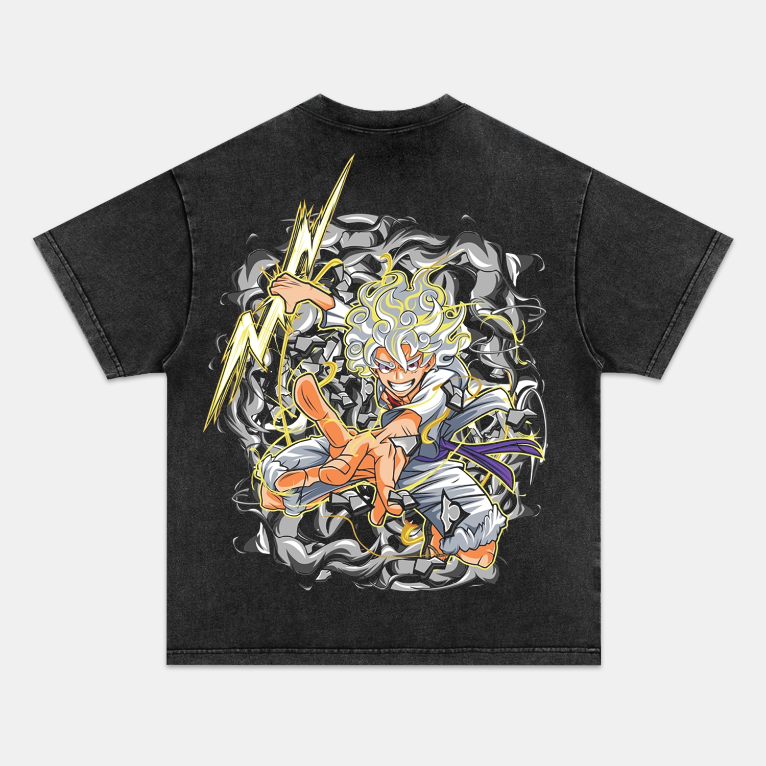 LUFFY ANIME INSPIRED VINTAGE TEE丨ONE PIECE-comicclothing