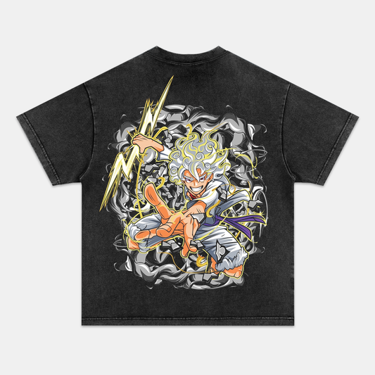 LUFFY ANIME INSPIRED VINTAGE TEE丨ONE PIECE-comicclothing