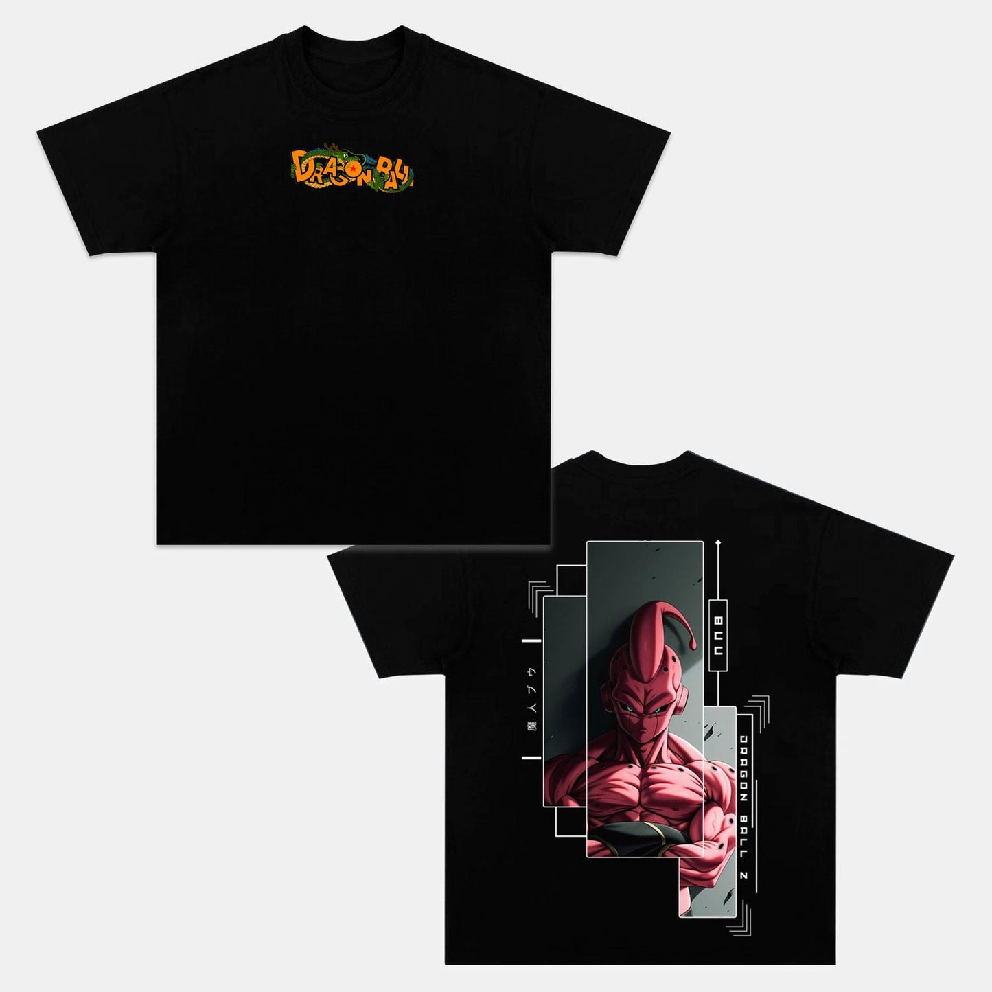MAJIN BUU UNISEX ANIME INSPIRED VINTAGE T-SHIRT -comicclothing