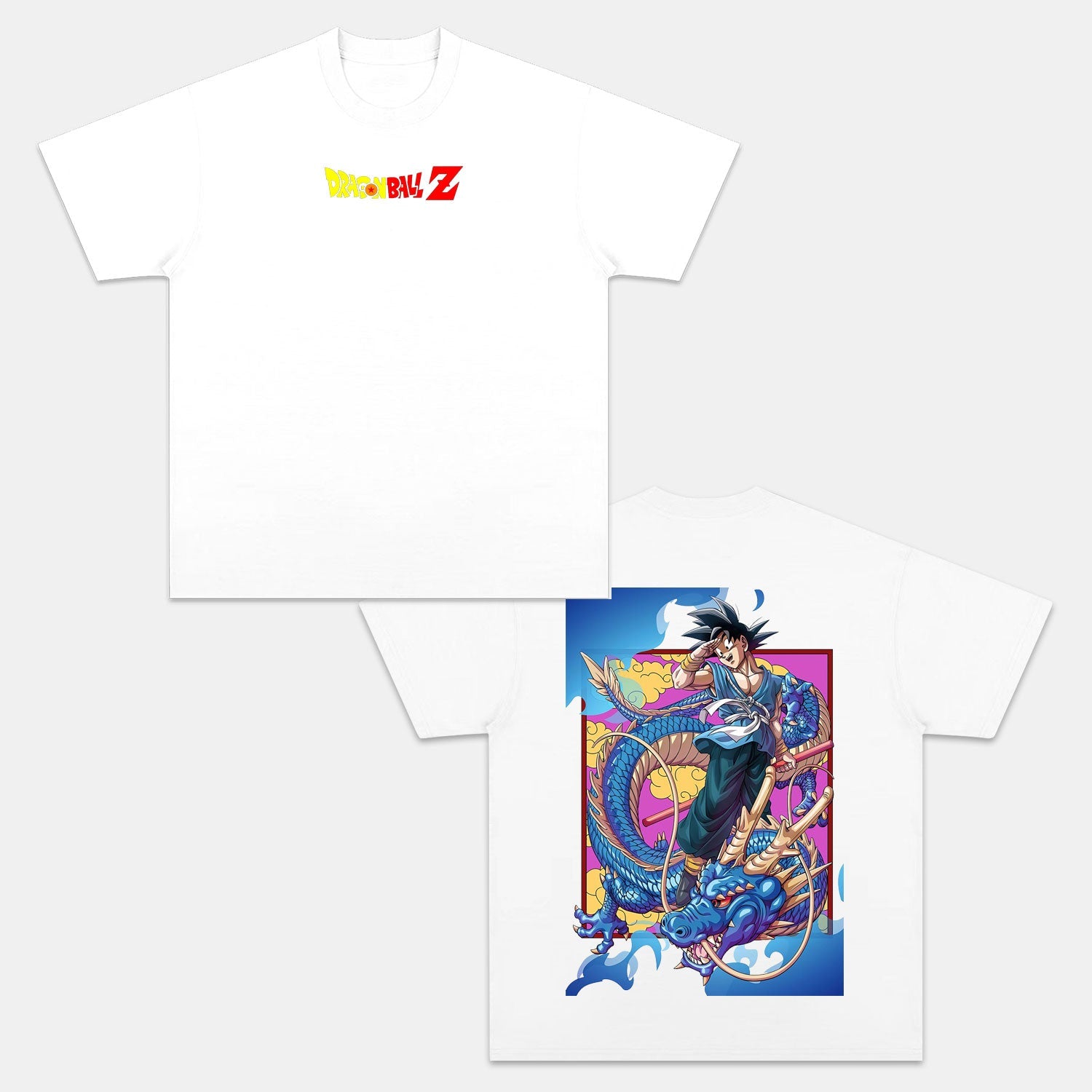 SON GOKU UNISEX ANIME INSPIRED VINTAGE T-SHIRT -comicclothing