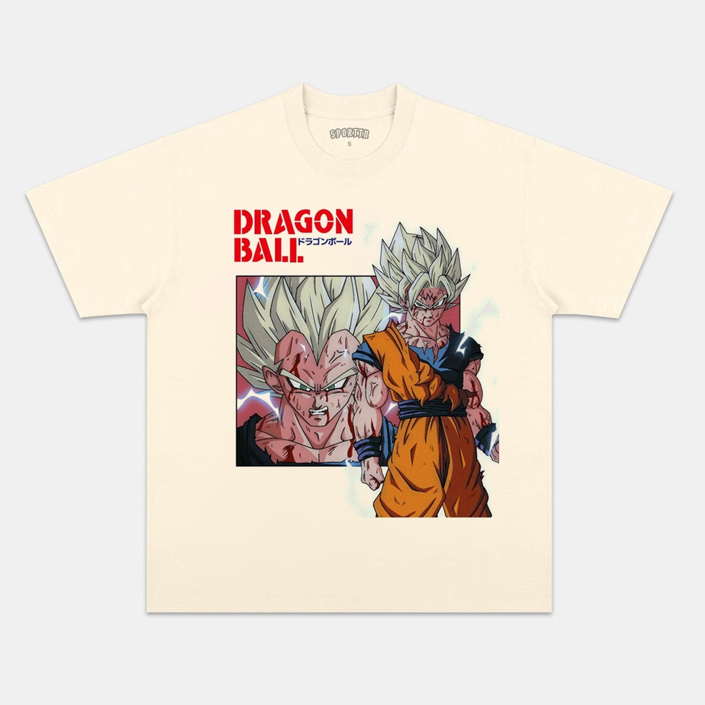 SON GOKU UNISEX ANIME INSPIRED VINTAGE T-SHIRT -comicclothing