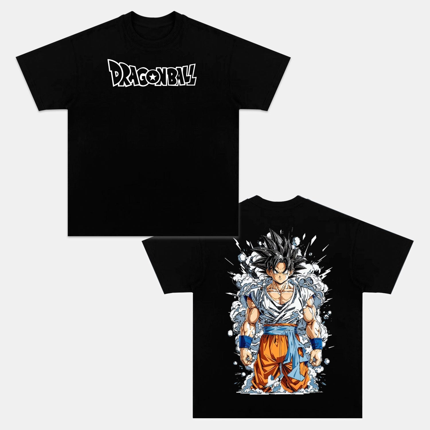 SON GOKU UNISEX ANIME INSPIRED VINTAGE T-SHIRT -comicclothing