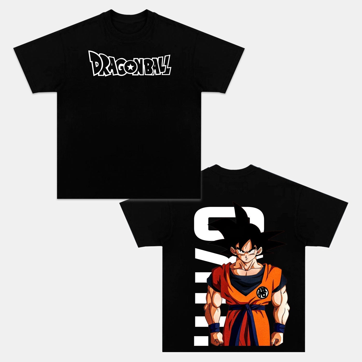 SON GOKU UNISEX ANIME INSPIRED VINTAGE T-SHIRT -comicclothing