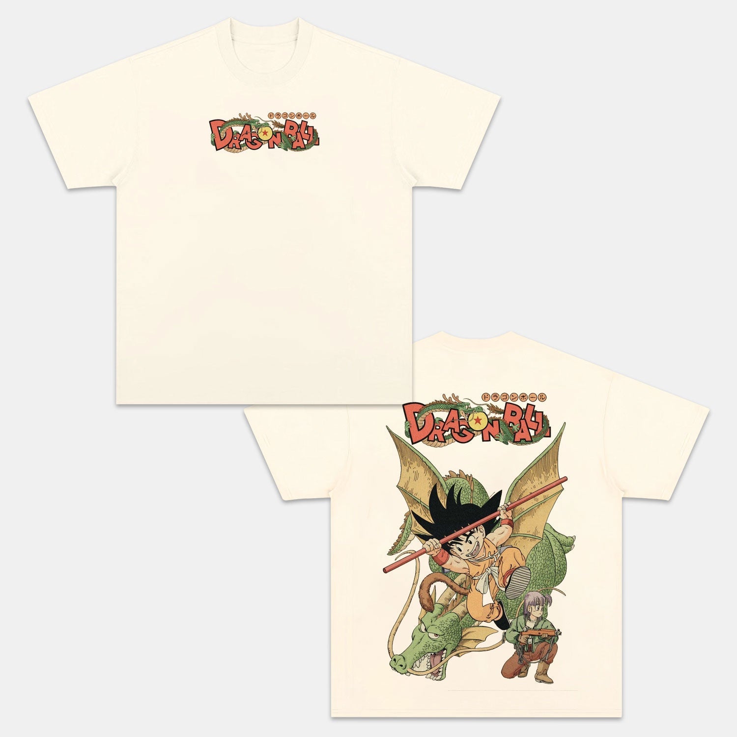 SON GOKU VINTAGE TEE -comicclothing