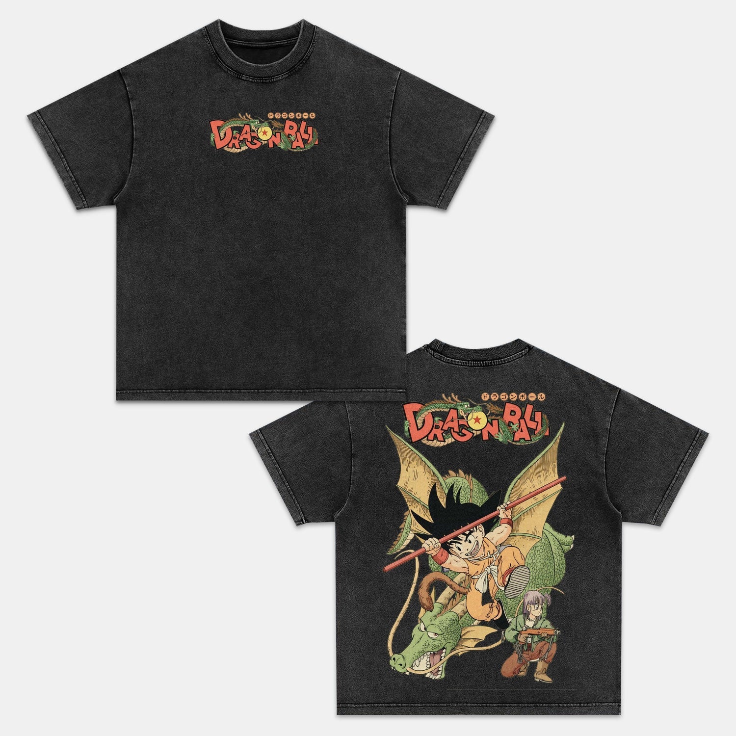 SON GOKU VINTAGE TEE -comicclothing