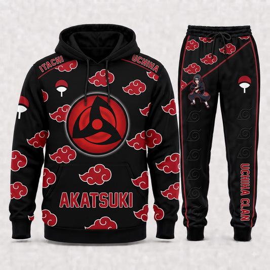 Limited edition! Gifts for Fans - Hoodie  Sweatpants Set -NAKASUKI-UCHIHA