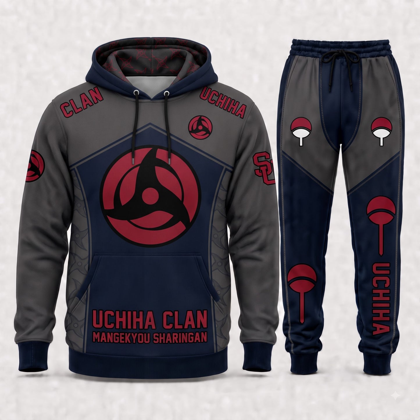 Limited edition! Gifts for Fans - Hoodie  Sweatpants Set -NAKASUKI-UCHIHA