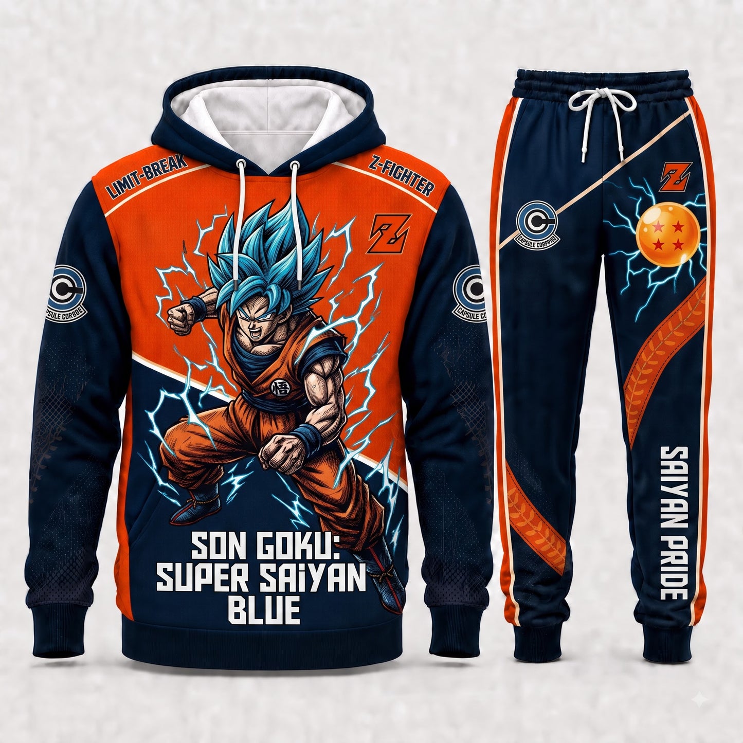 Limited edition! Gifts for Fans - Hoodie & Sweatpants Set -7DGGOKU